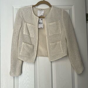 NWT! Mango Openwork Lady Jacket